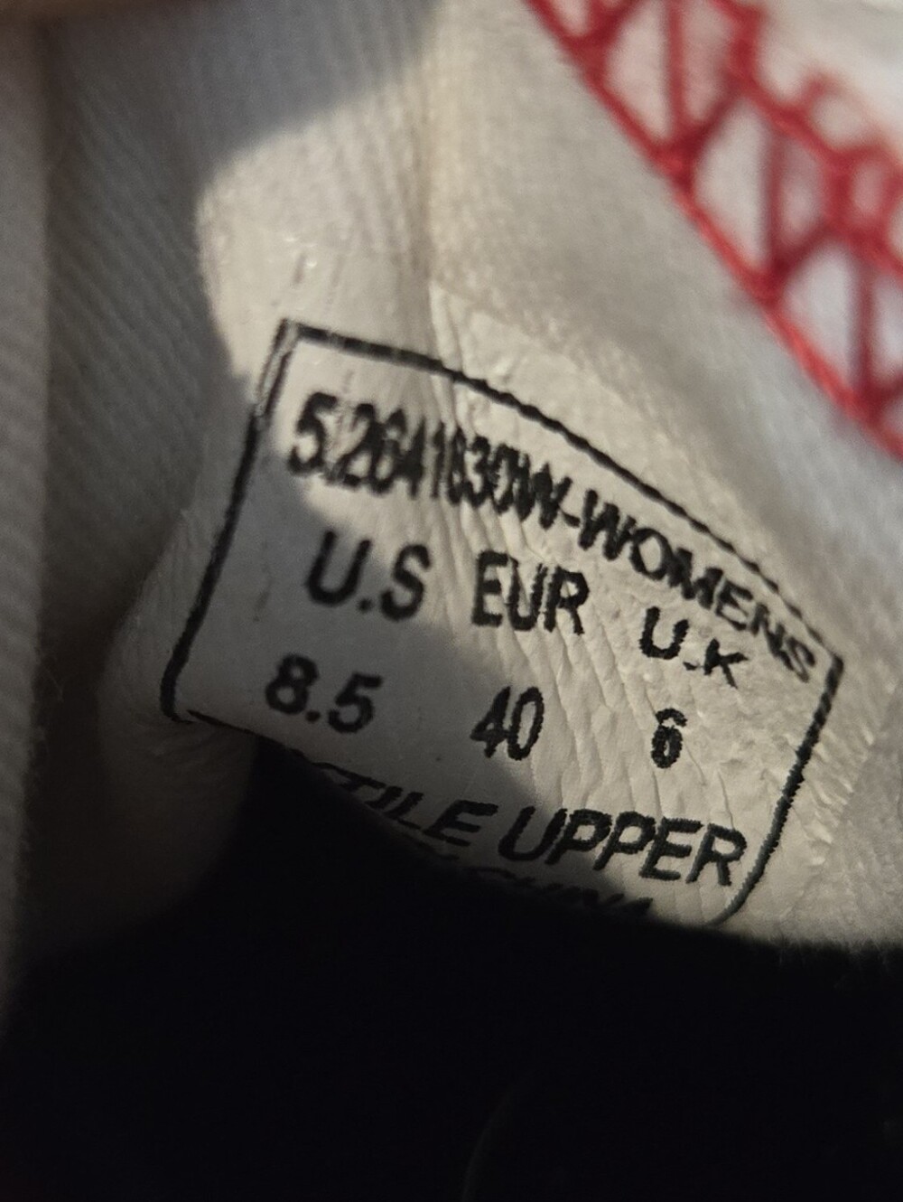 Levi's White Canvas Low Top Lace-Up Sneakers Women's Size 8.5 Casual Y2k Shoes - Picture 8 of 8